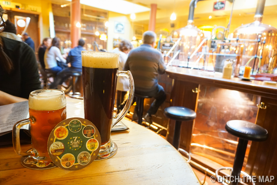 7Stern Bräu - Visiting one of the few microbrews in Vienna, Austria
