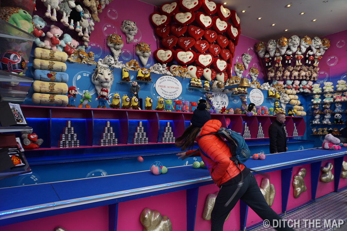Enjoying a carnival in Vienna, Austria