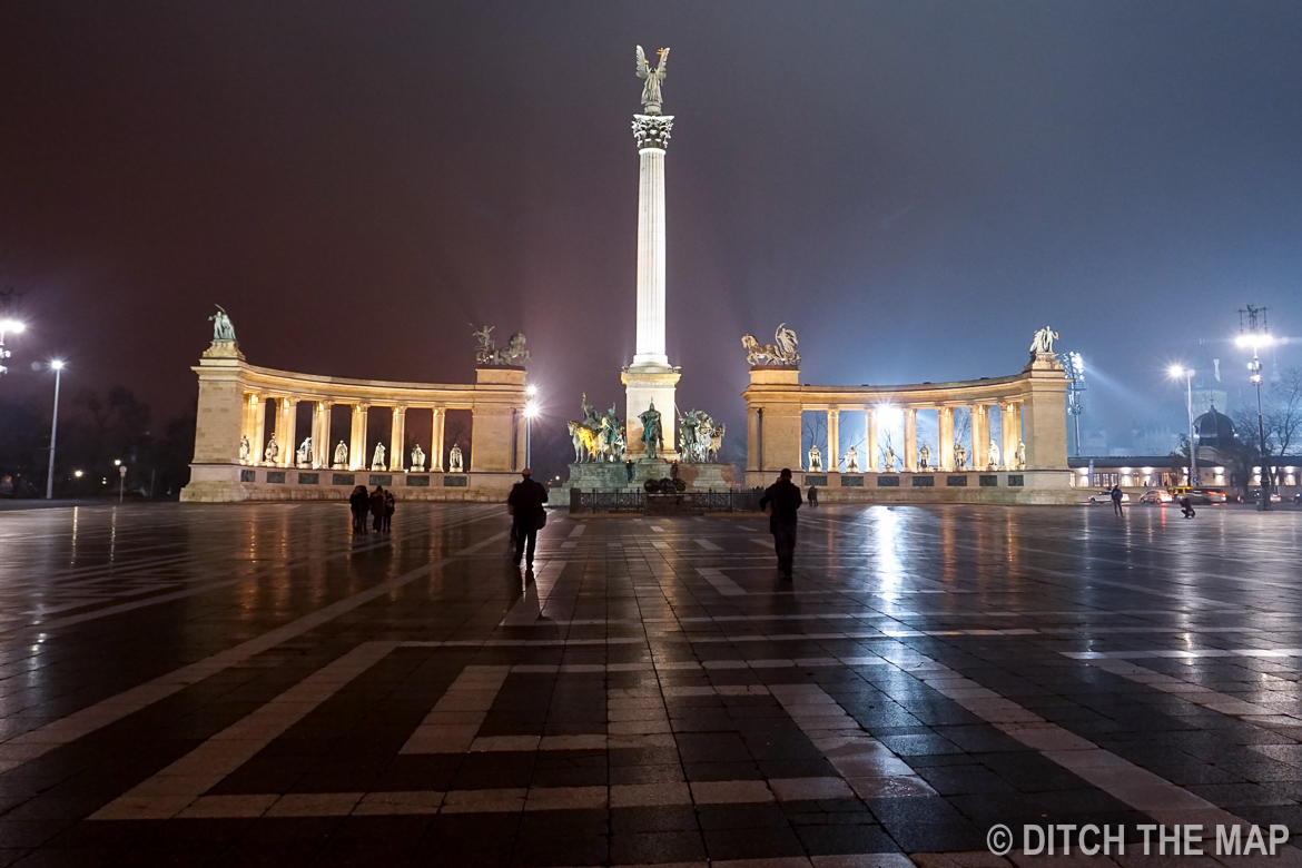 At City Park in Budapest, Hungary