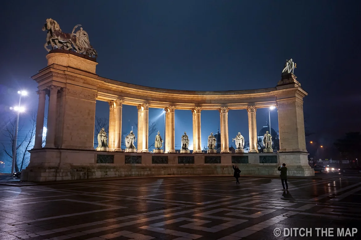 At City Park in Budapest, Hungary