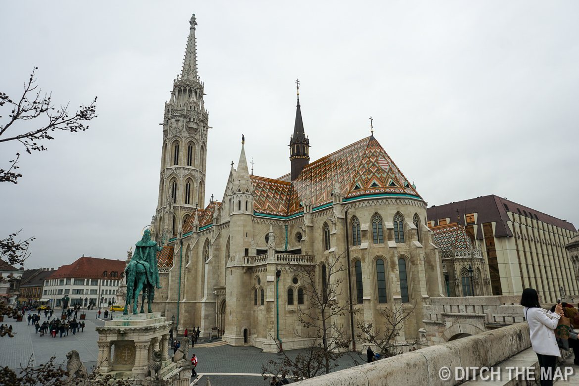 Matthias Church in Buda Region of Hungary
