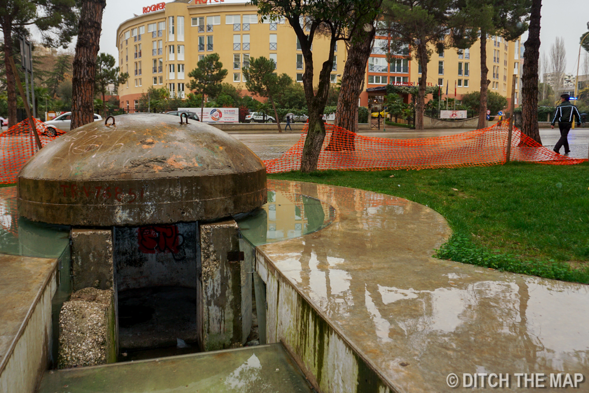 Bunker in Tirana, Albania