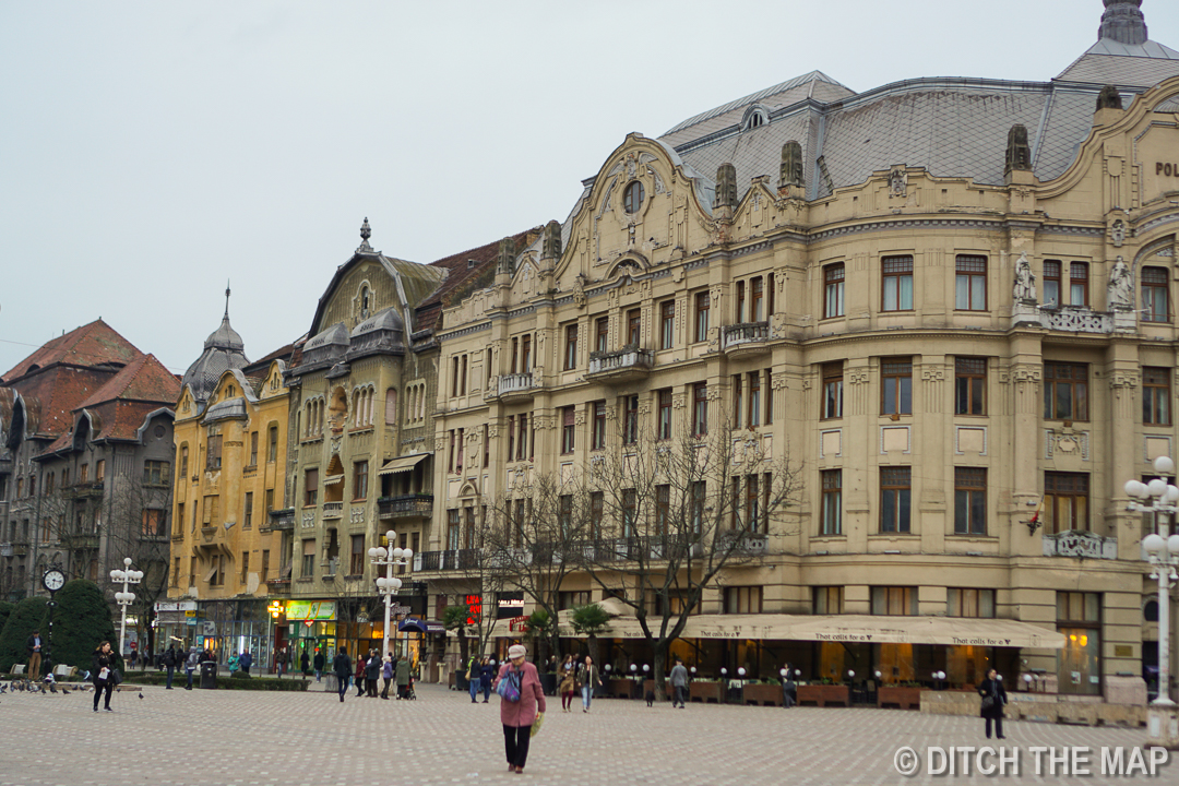 Around town in Timișoara, Romania