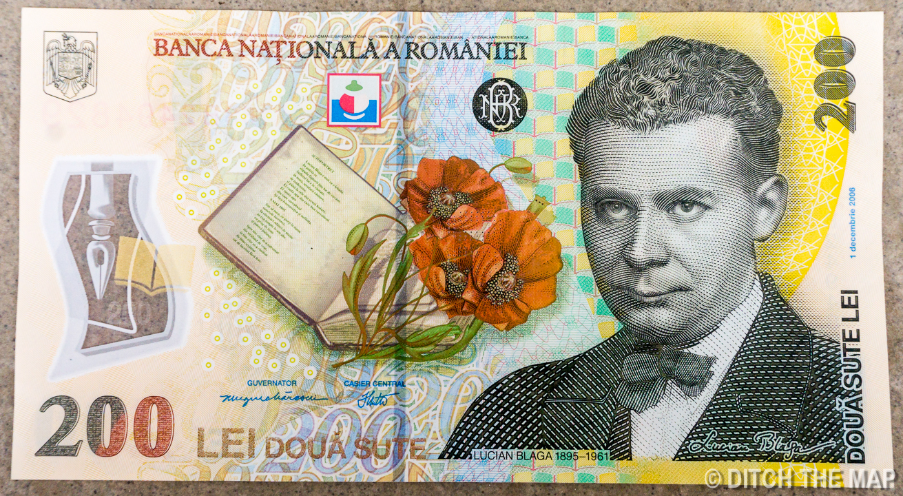 Beautiful Romanian Currency