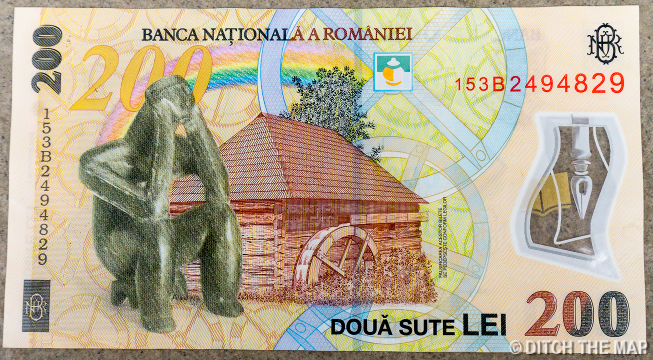 Beautiful Romanian Currency