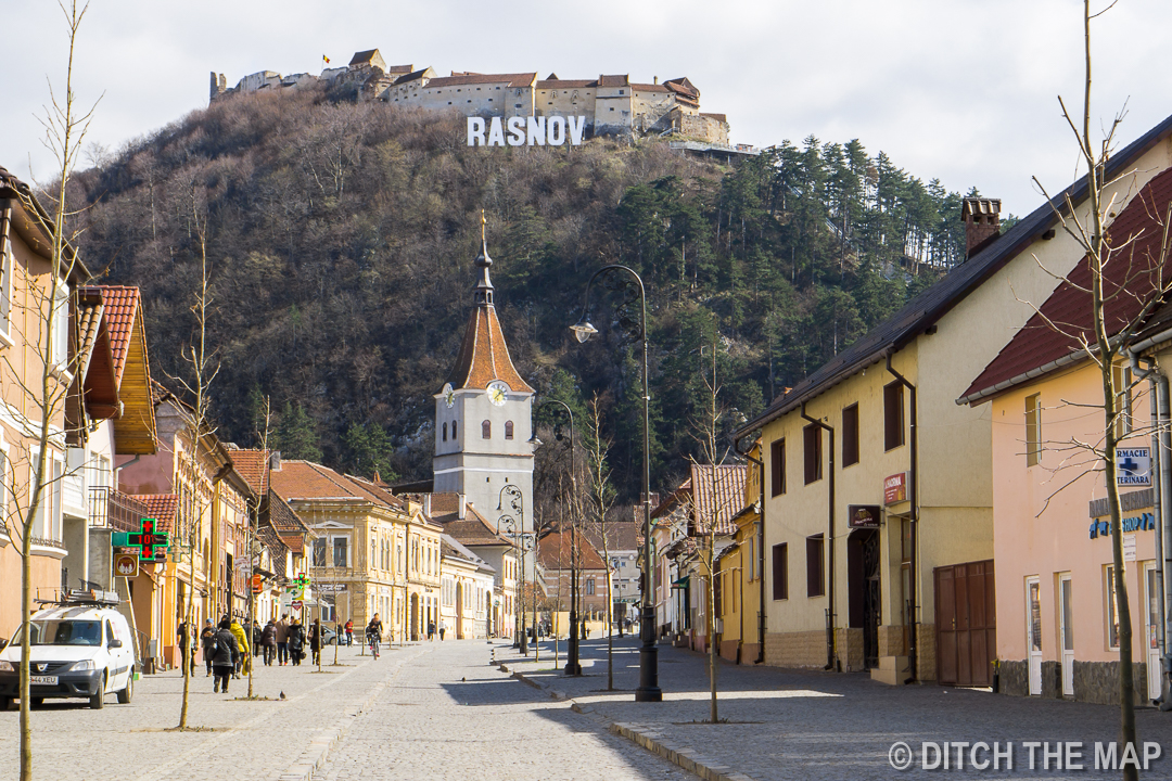 Râșnov Fortress in Romania