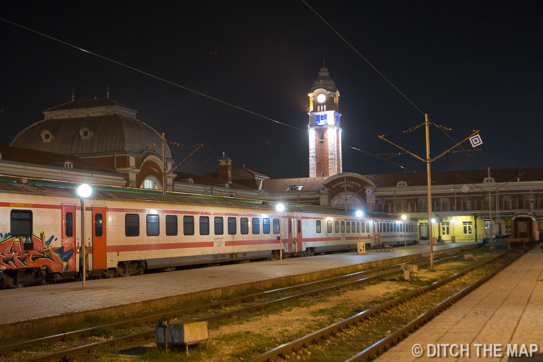 Arriving in Varna, Bulgaria