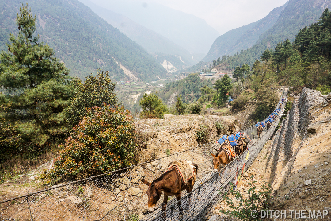 Lukla to Monju, Nepal