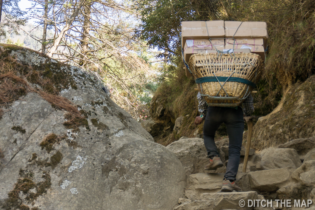 Monjo to Namche Bazaar, Nepal