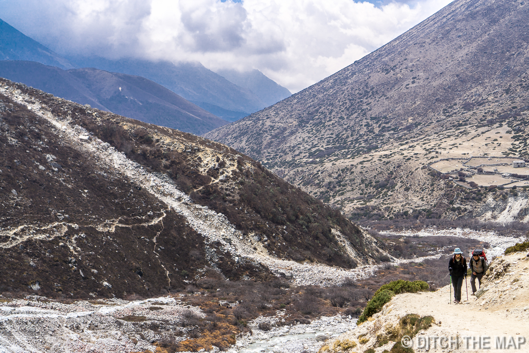 Tengboche to Dingboche, Nepal