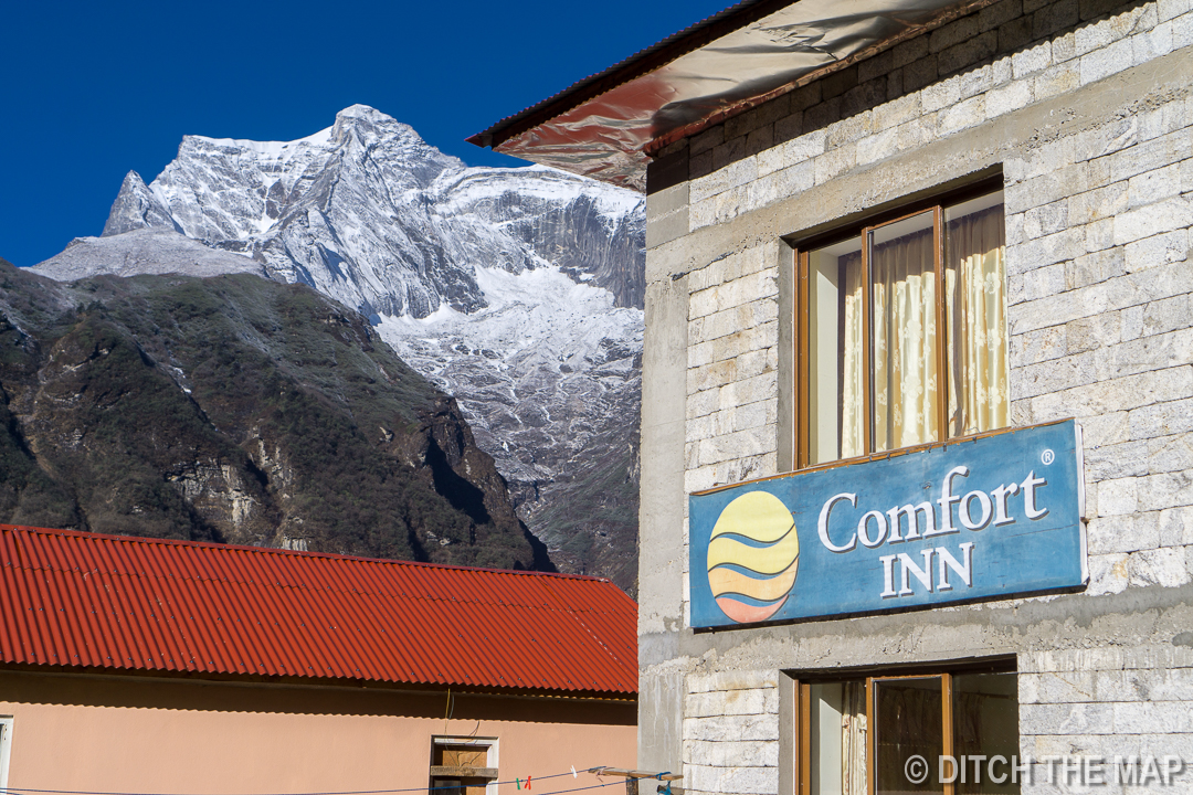 Our Teahouse in Namche Bazaar, Nepal