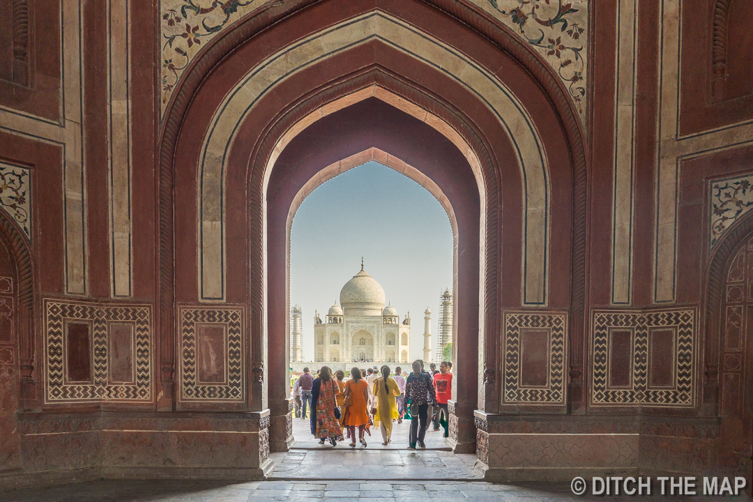 Taj Mahal in Agra, India
