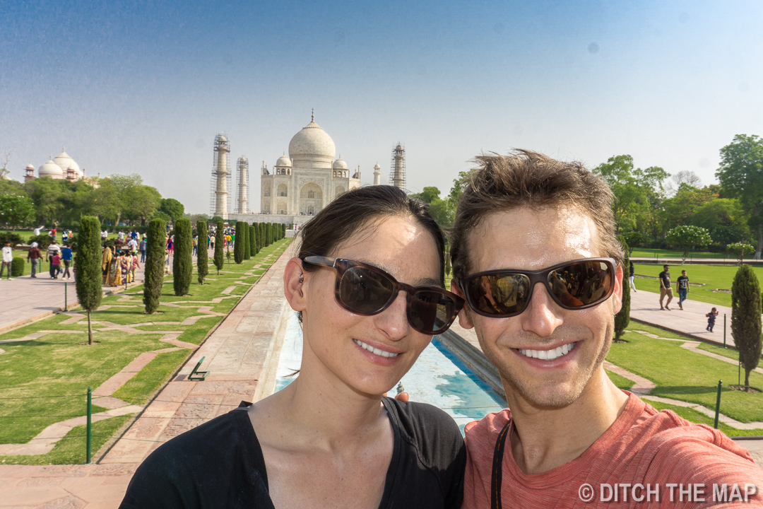 Taj Mahal in Agra, India