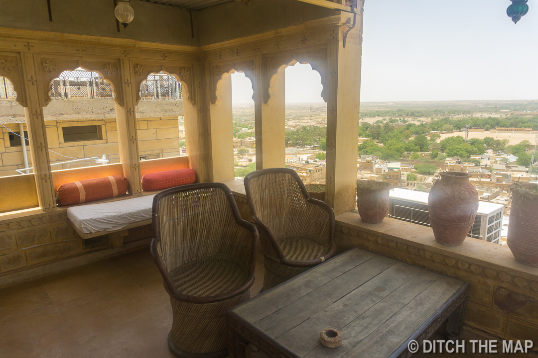 Roof Top at our Hotel in Jaisalmer, India