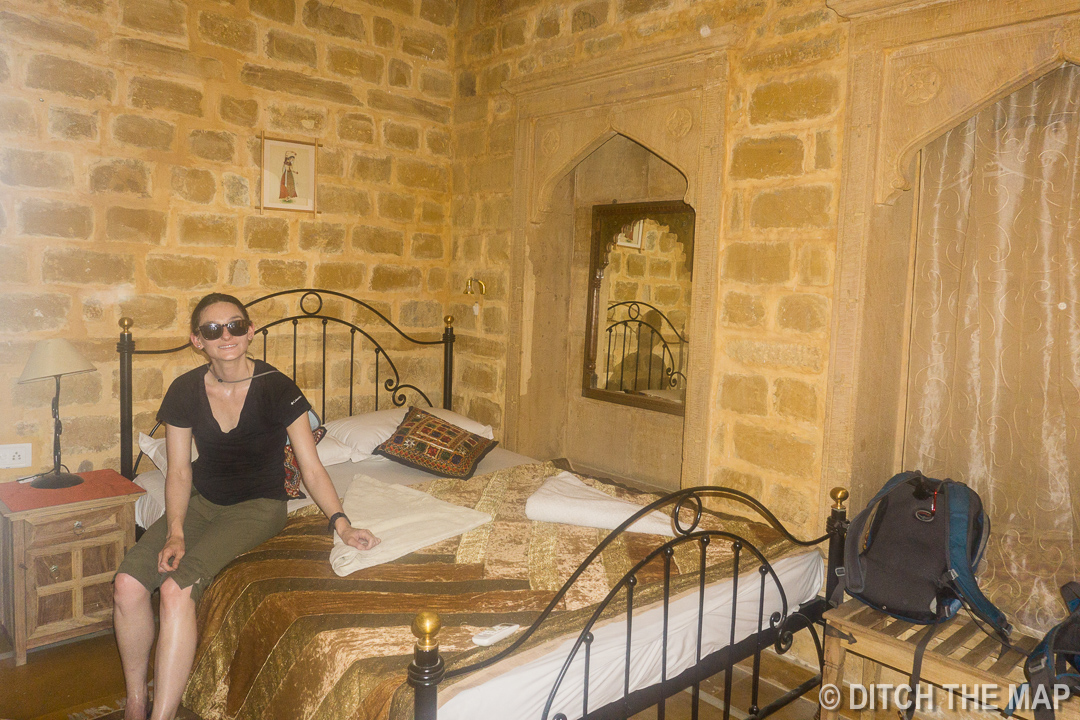 Our Hotel in Jaisalmer, India
