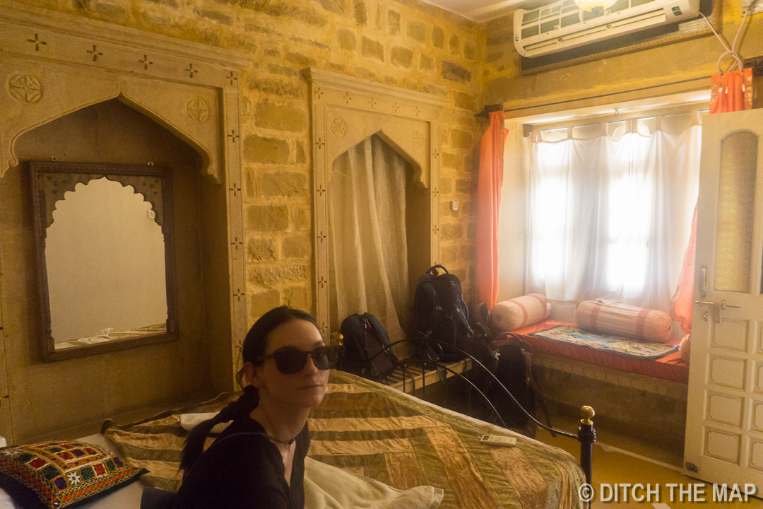 Our Hotel in Jaisalmer, India