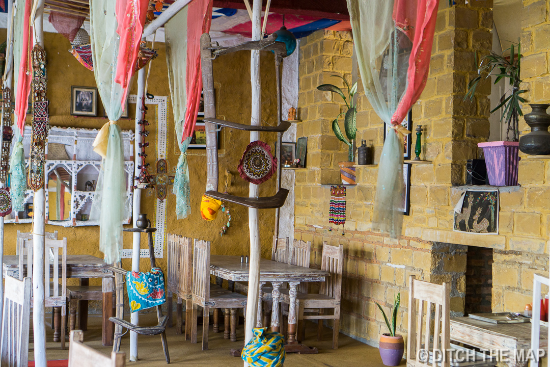 Local Cafe in Jaisalmer City, India