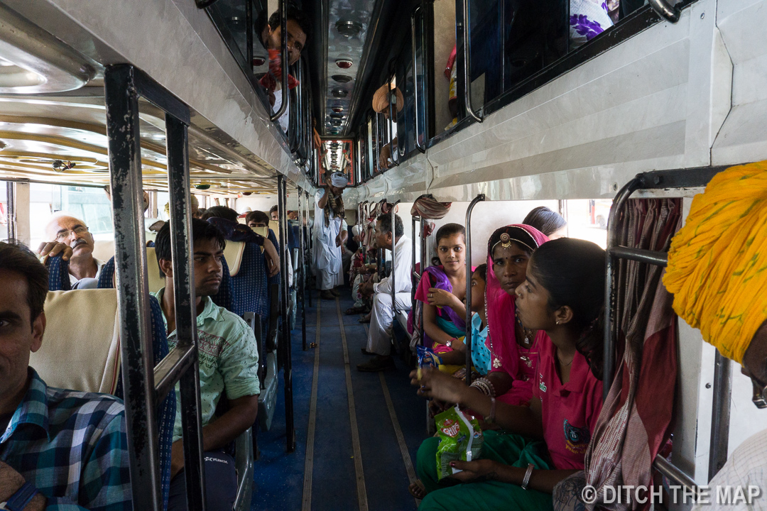 Bus to Jodhpur, India
