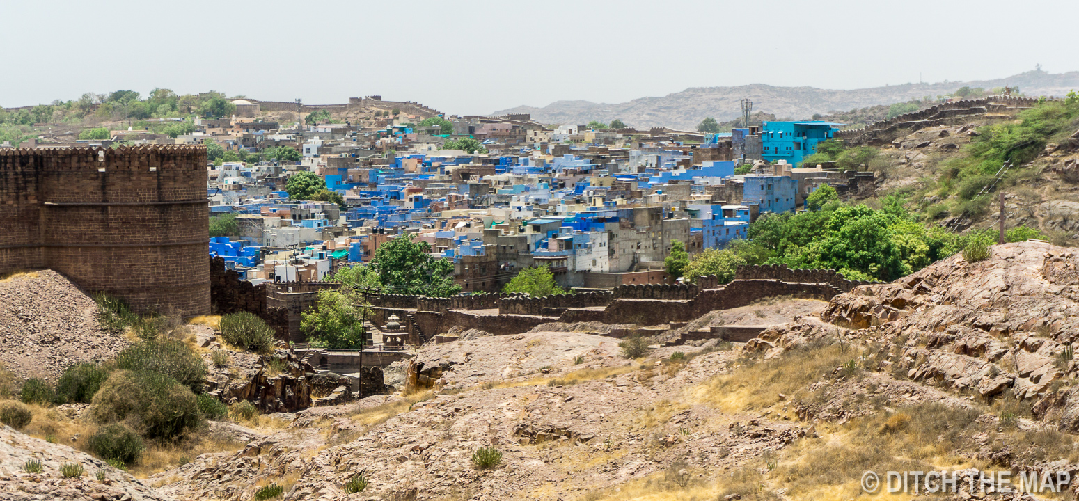 The Blue City of Jodhpur, India