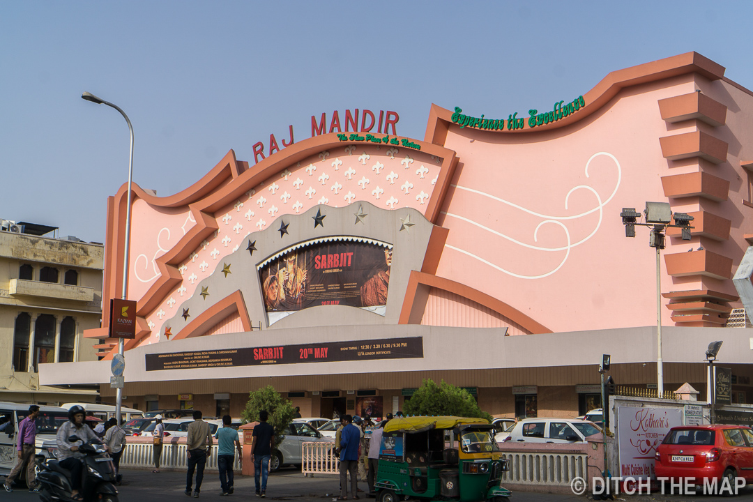 Raj Mandir Cinema in Jaipur, India