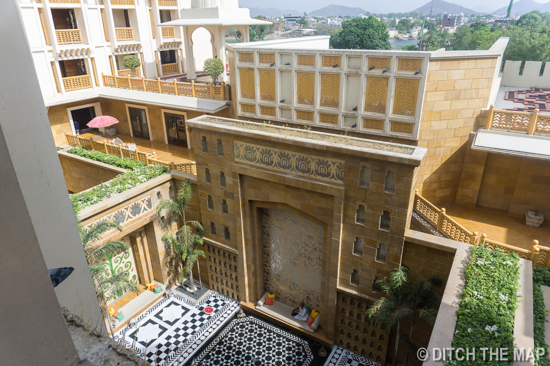 Interior View of Hotel in Udaipur, India