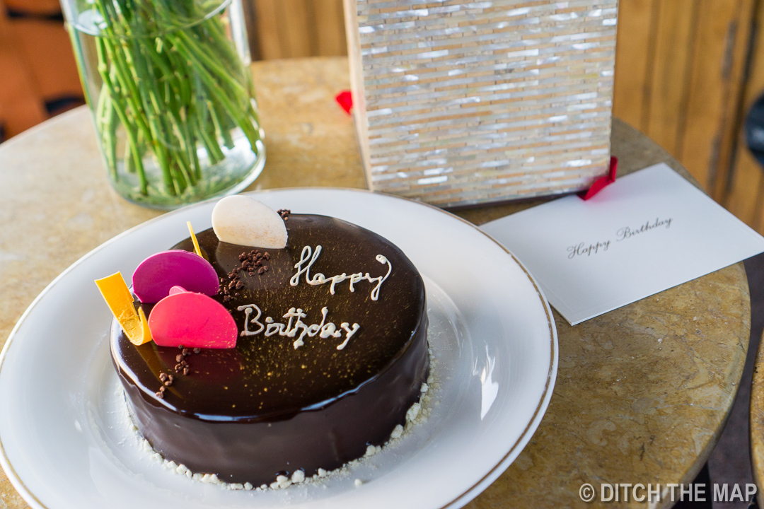 Birthday Cake on Sunset Cruise in Udaipur, India