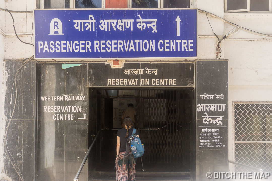 Going to Tourist Booking Office in Mumbai, India