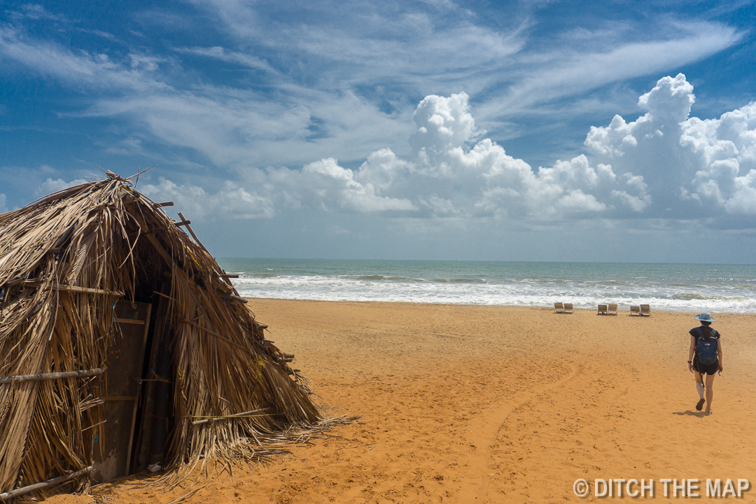 Exploring Candolim beach for the first time in North Goa, India