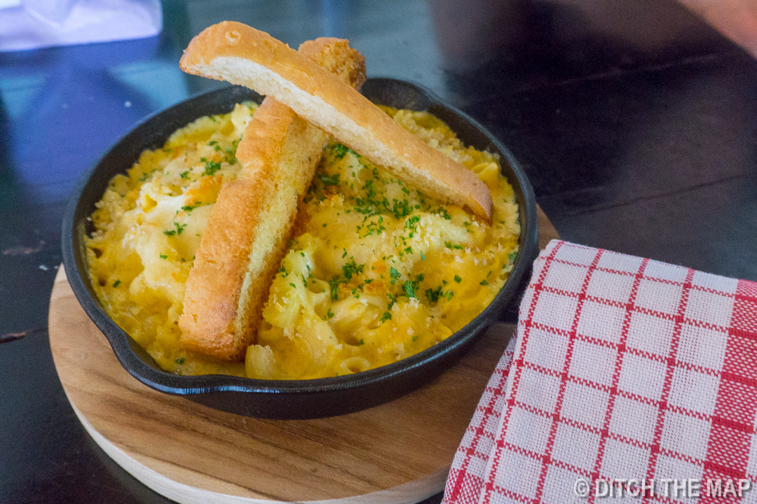 Enjoying Mac & Cheese in Bali, Indonesia