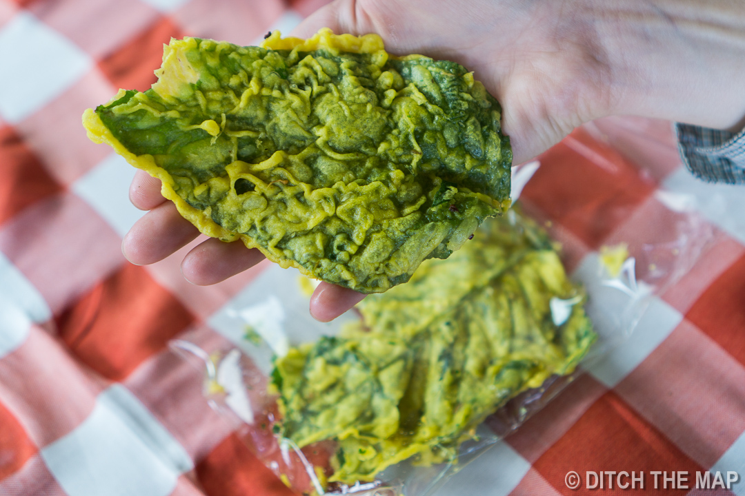 Fried spinach Bedugul, Bali