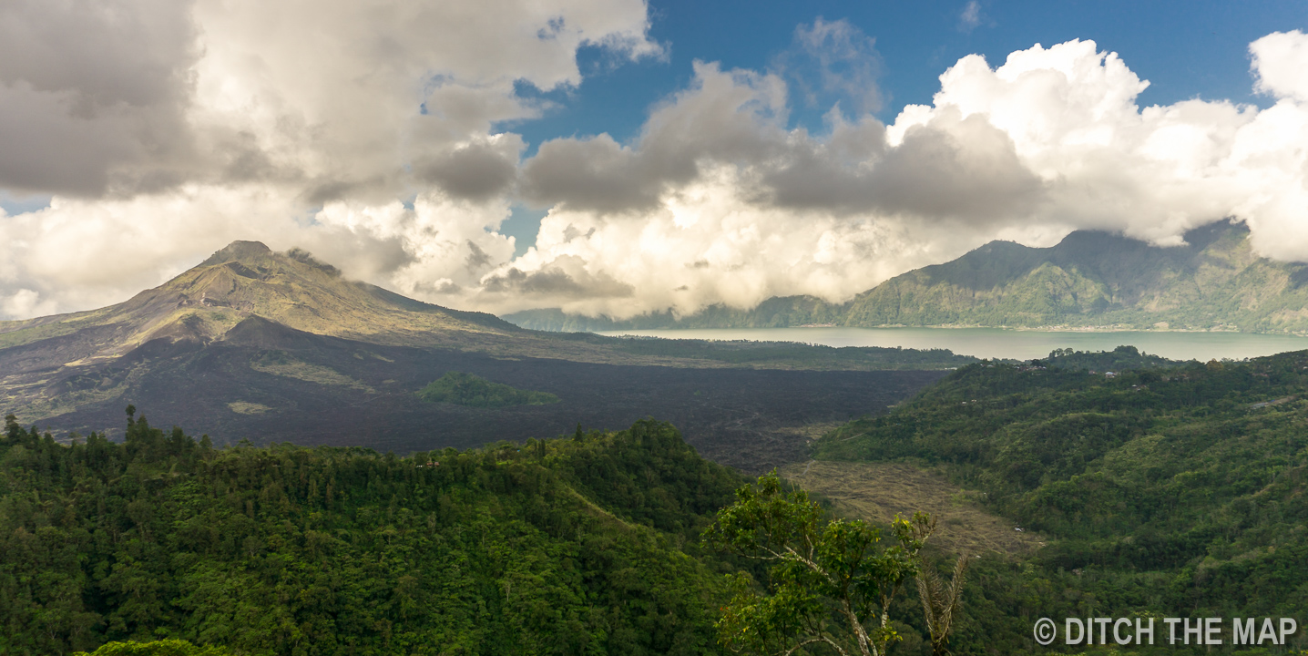 Mount Batur in Bali, Indonesia