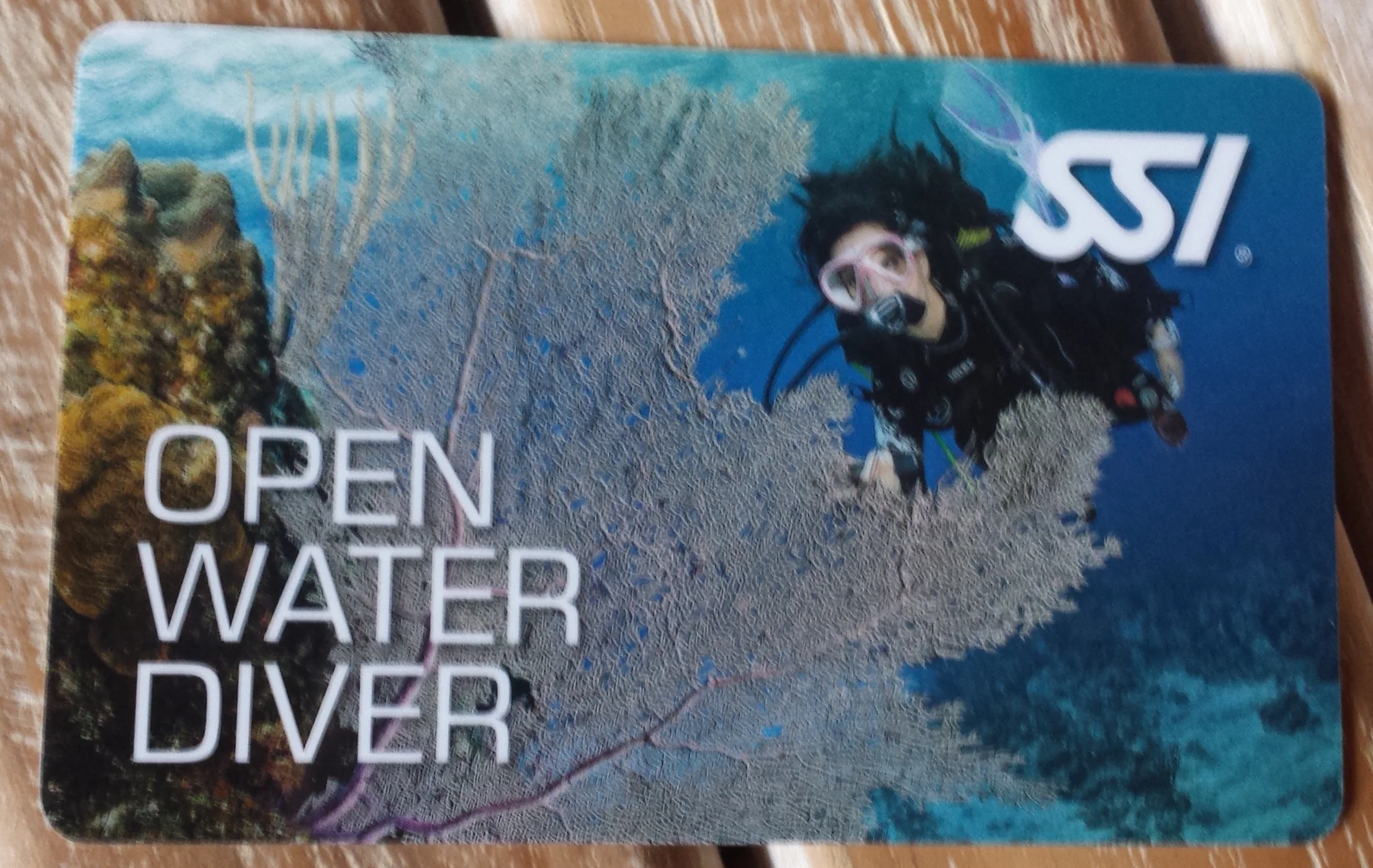 My SSI Open Water Diver Certification