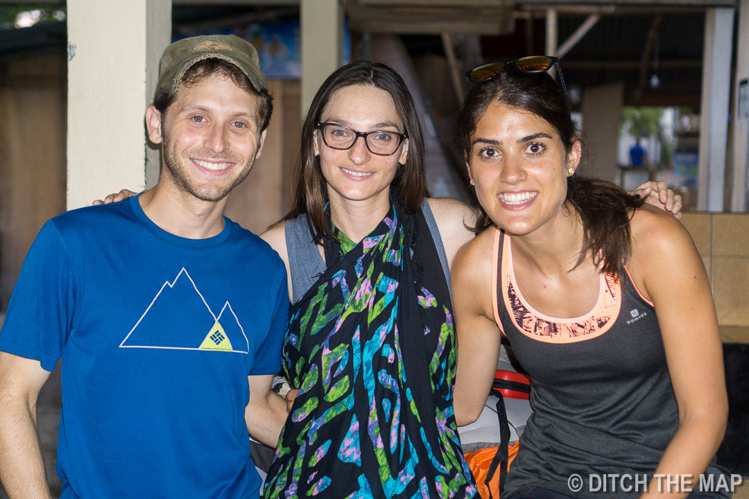 Catching up with our Spanish friend we met in Peru while in Gili Air, Indonesia