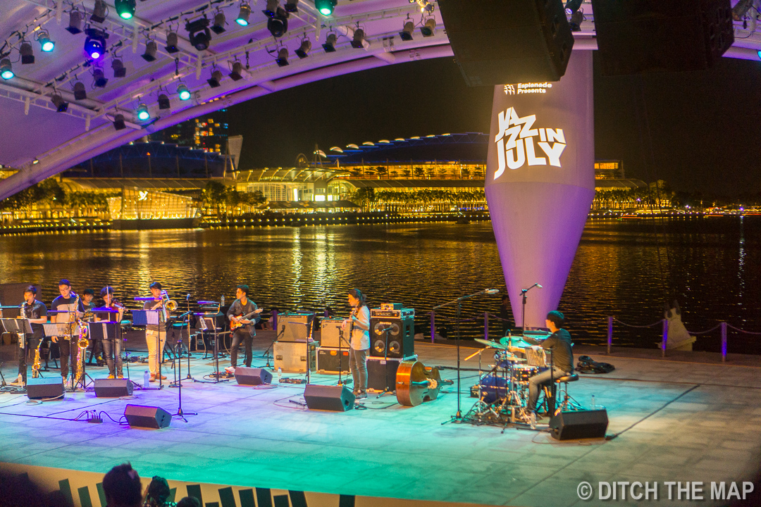 Live Music at Marina Bay, Singapore