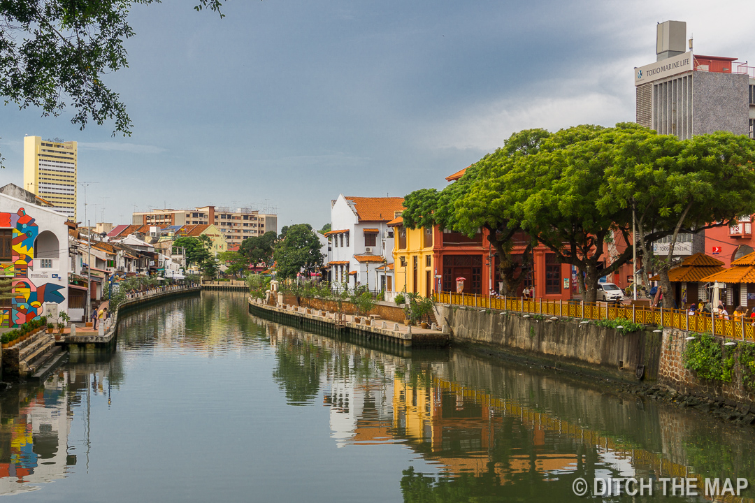 Canals of Malacca, Malaysia