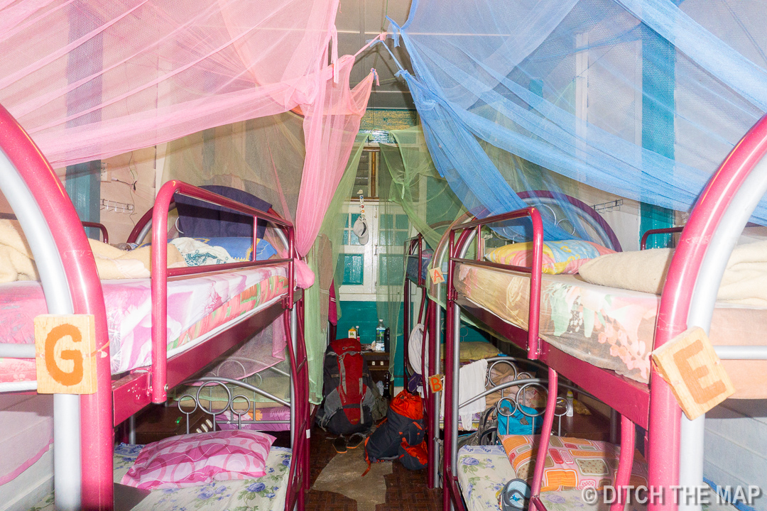 Inside our hostel in the Cameron Highlands, Malaysia