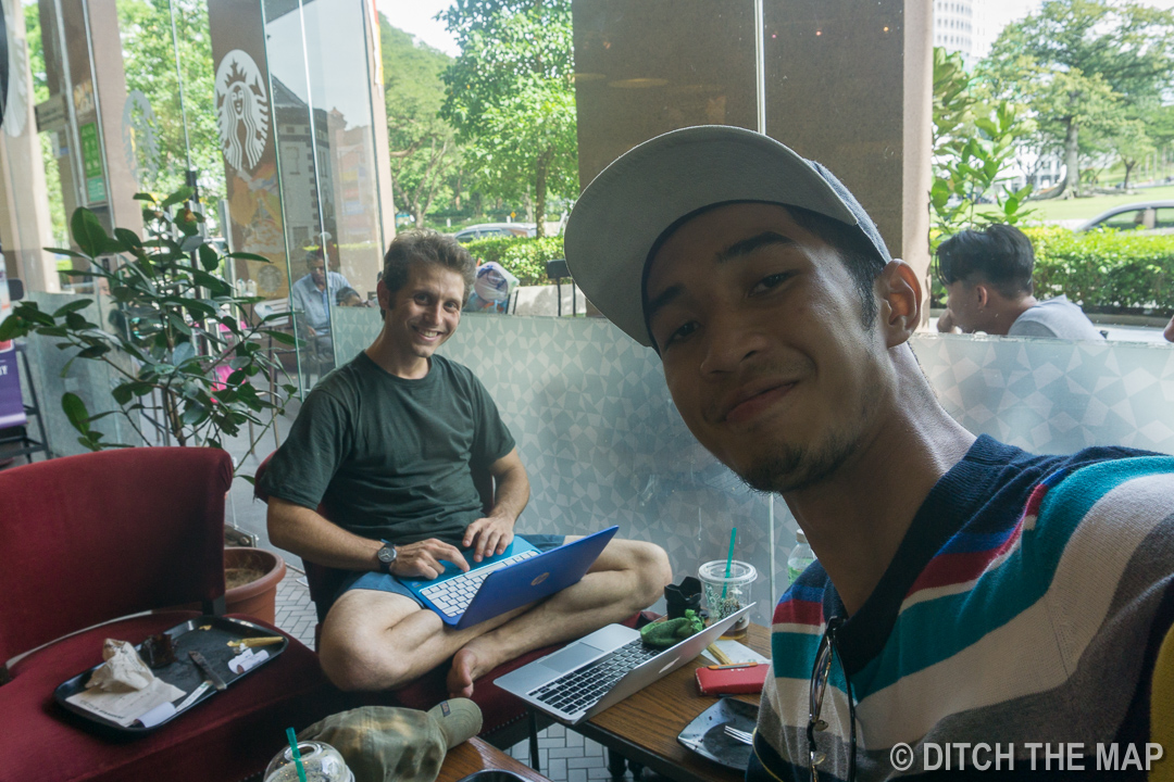 Our New Friend in Kuching, Sarawak, Borneo, Malaysia