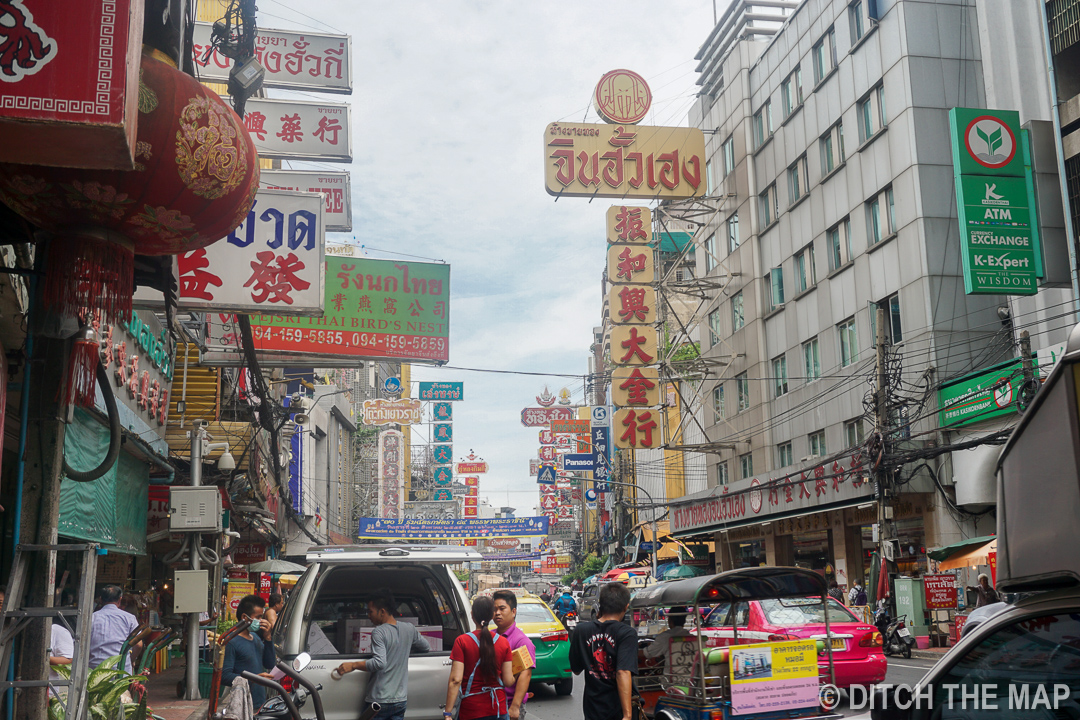 Chinatown in Bangkok, Thailand