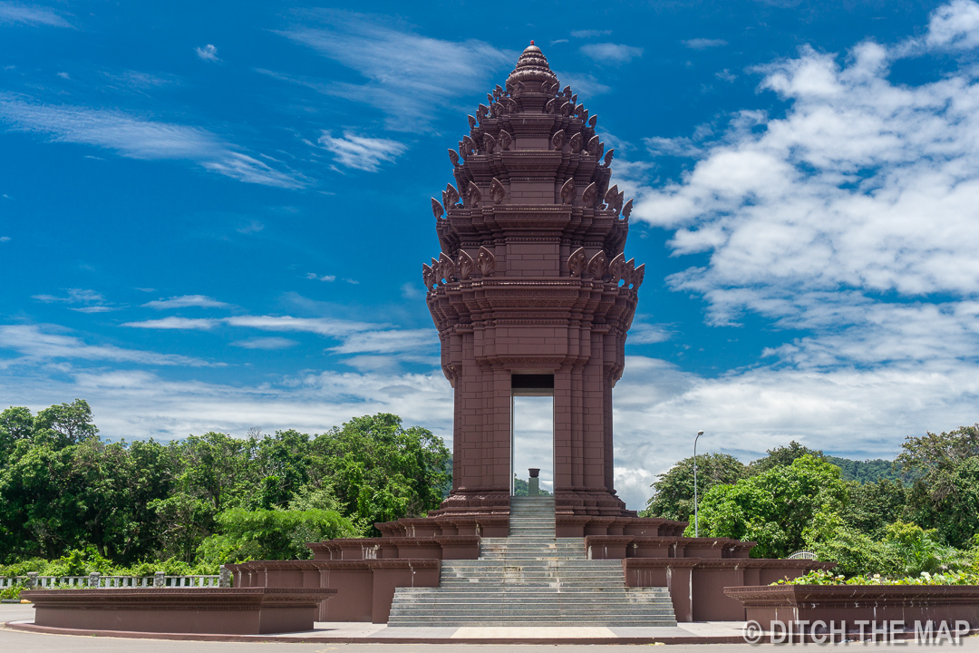 Independence Monument Kep, Cambodia