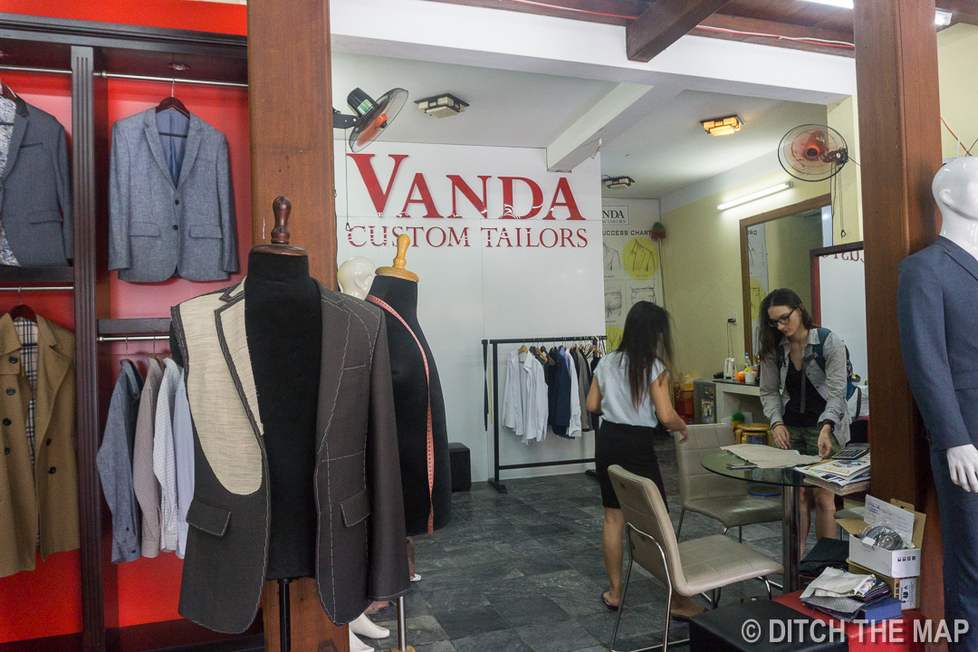 Vanda Tailors in Hoi An, Vietnam