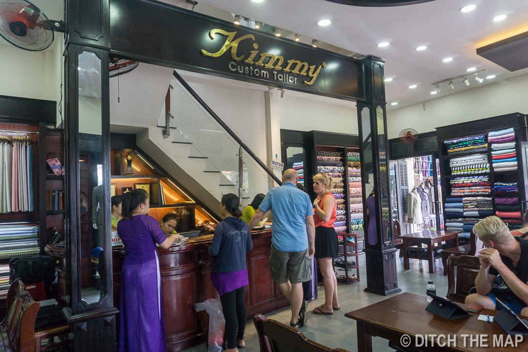 Kimmy Tailors in Hoi An, Vietnam