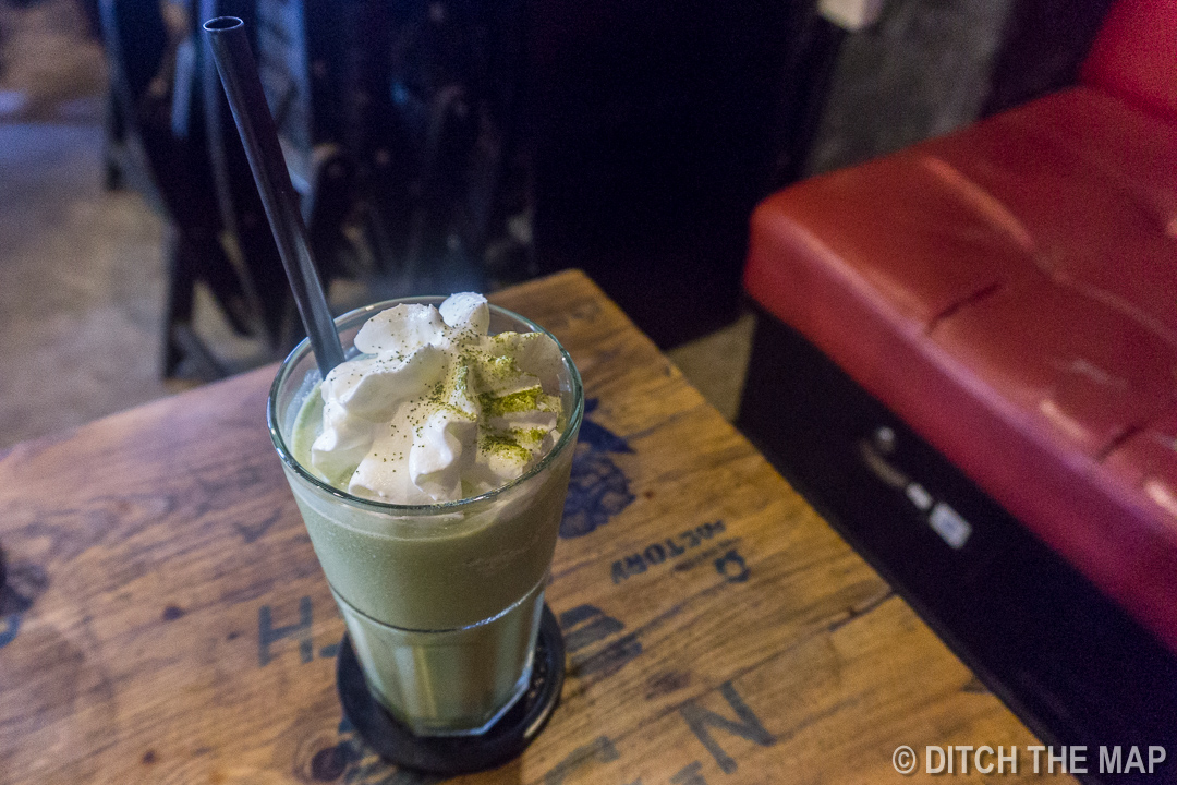 Blended Matcha Drink in Ho Chi Minh City, Vietnam