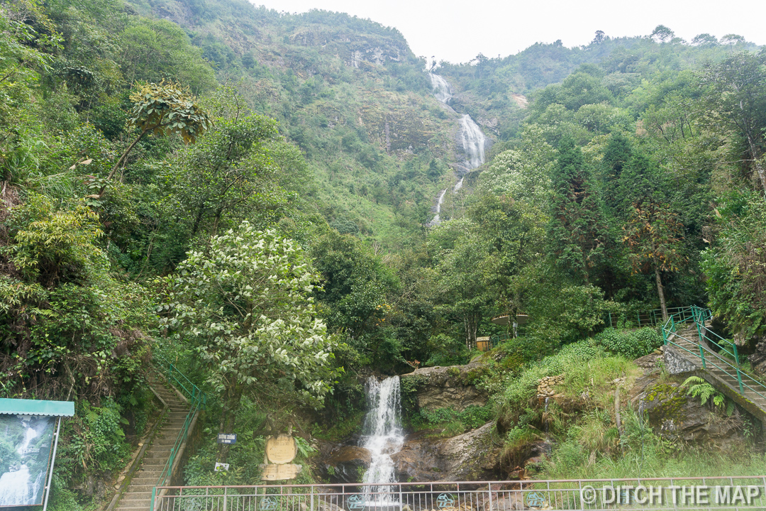 Silver Waterfall in Sapa, Vietnam