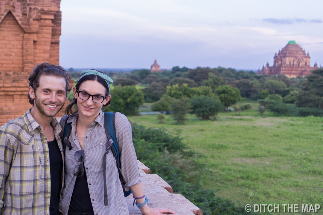 Enjoying Sunset in Bagan, Myanmar