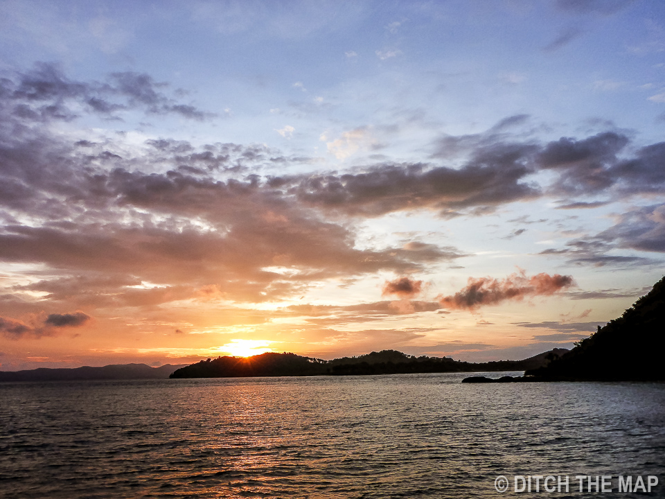 Early Morning Sunrise in the Bay, Phuket, Thailand