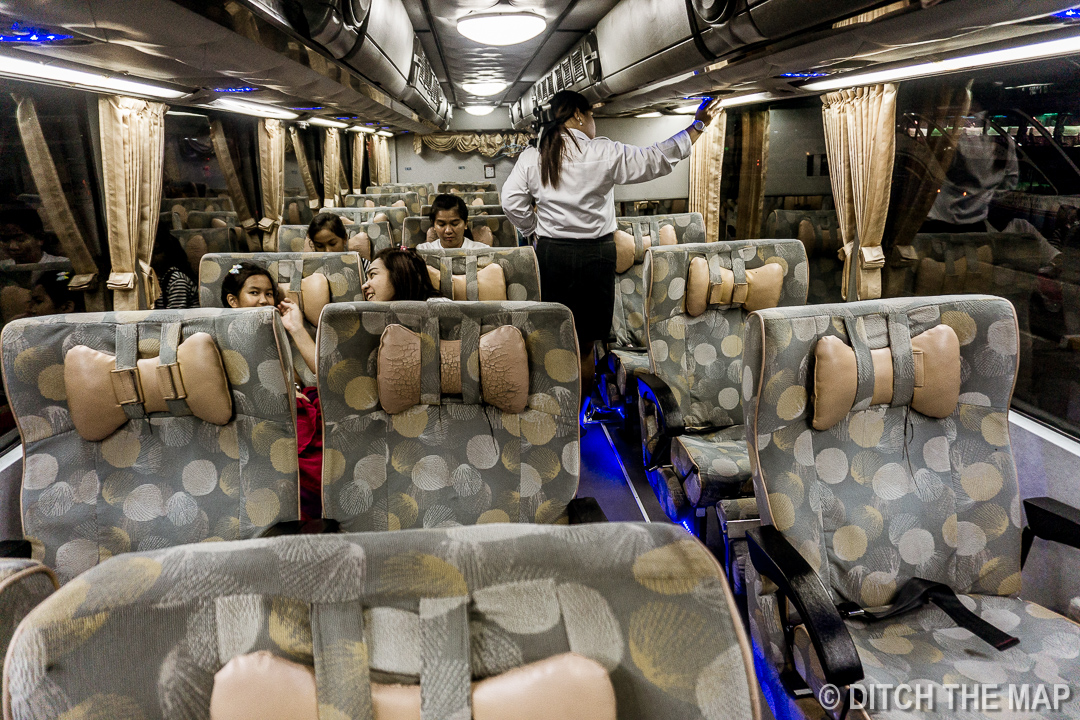 VIP Bus Direct from Bangkok to Khao Lak, Thailand