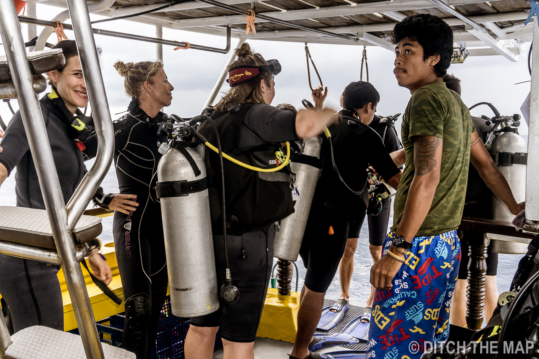 Getting Ready to Dive