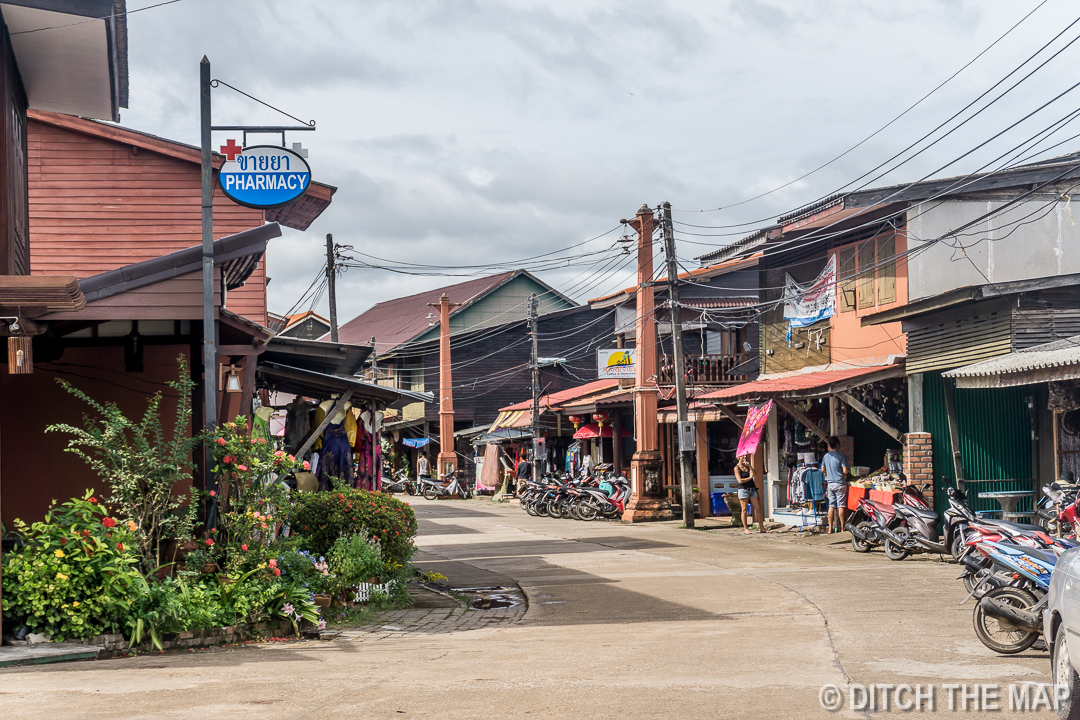 Old Town in Ko Lanta, Thailand