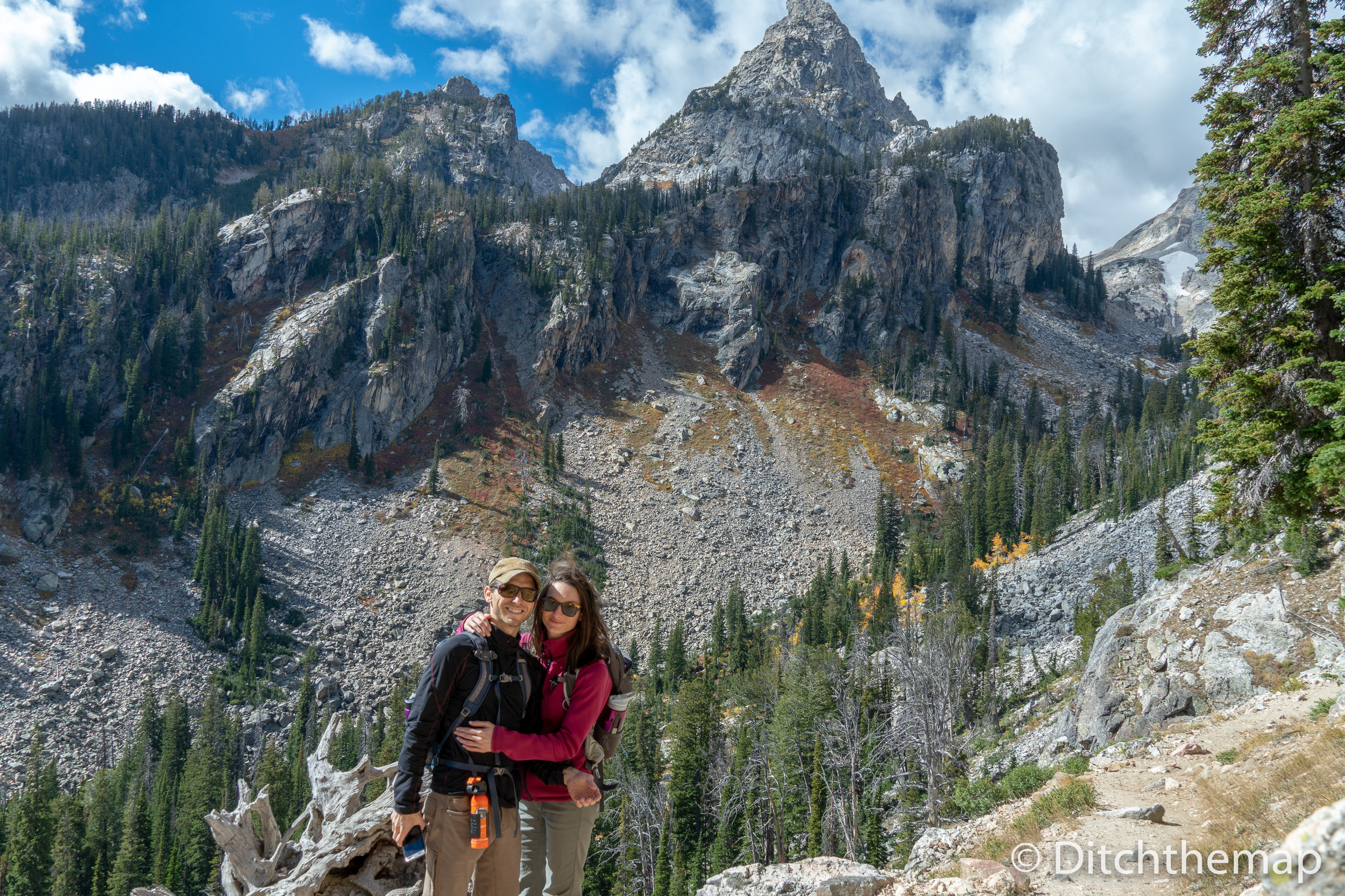 The Grand Tetons National Park in Wyoming USA