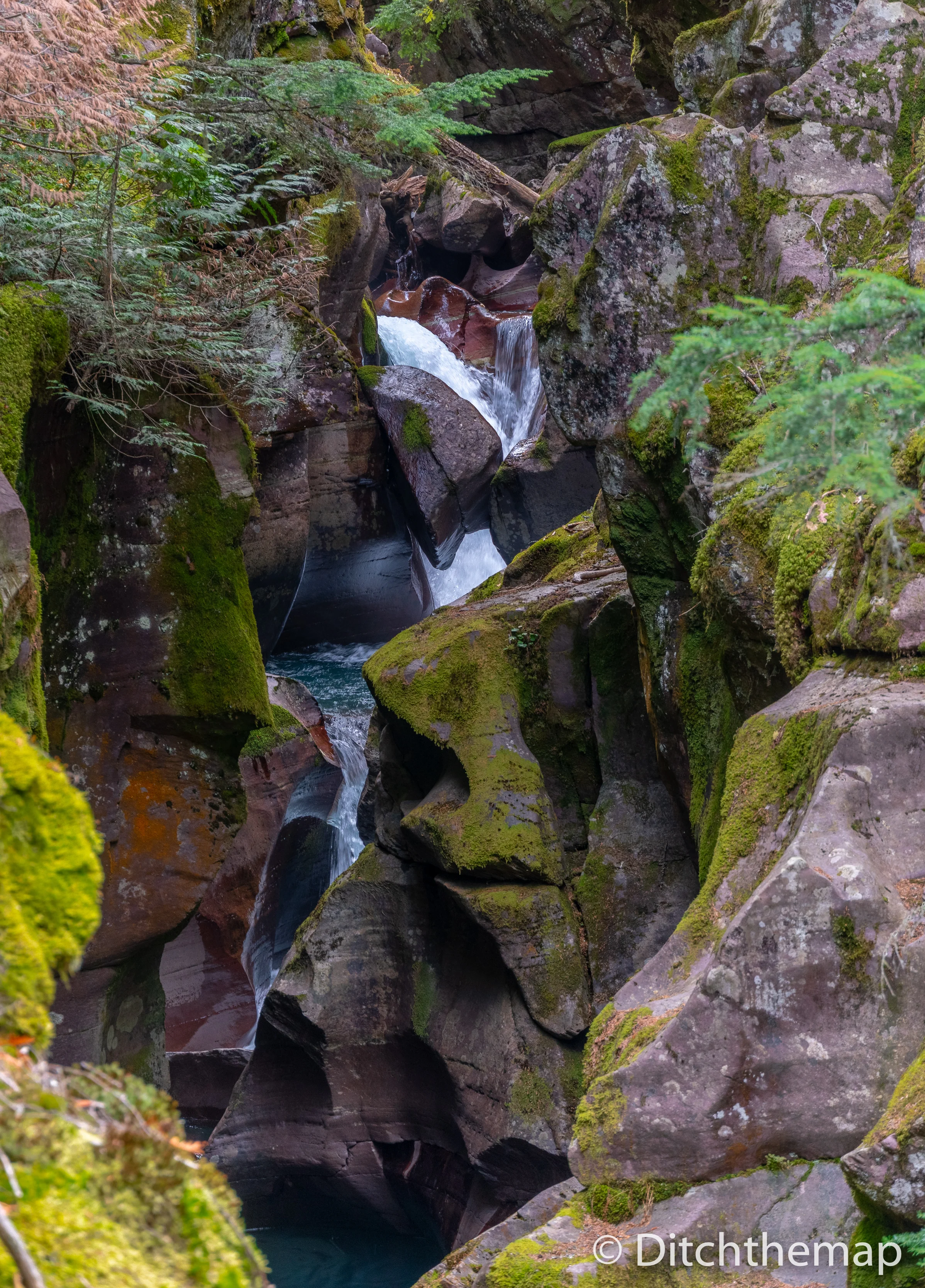 Landscapes in Glacier National Park